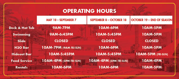 The Tank Hours The Tank Hours