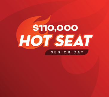 $110,000 Senior Day Hot Seat