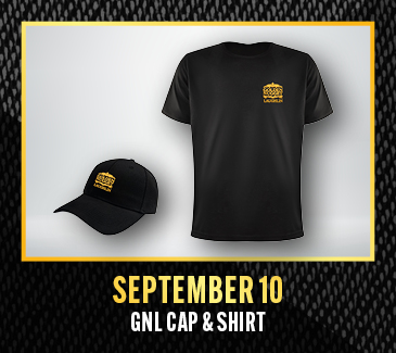 September 10 Gift Giveaway - GNL cap & shirt September 10 Gift Giveaway - GNL cap & shirt