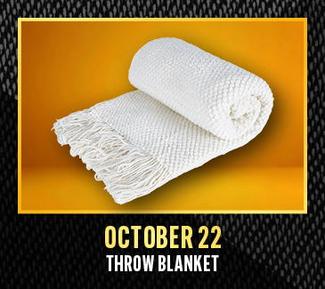 October 22 Gift Giveaway - Throw Blanket